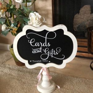 Wedding Card Table Sign